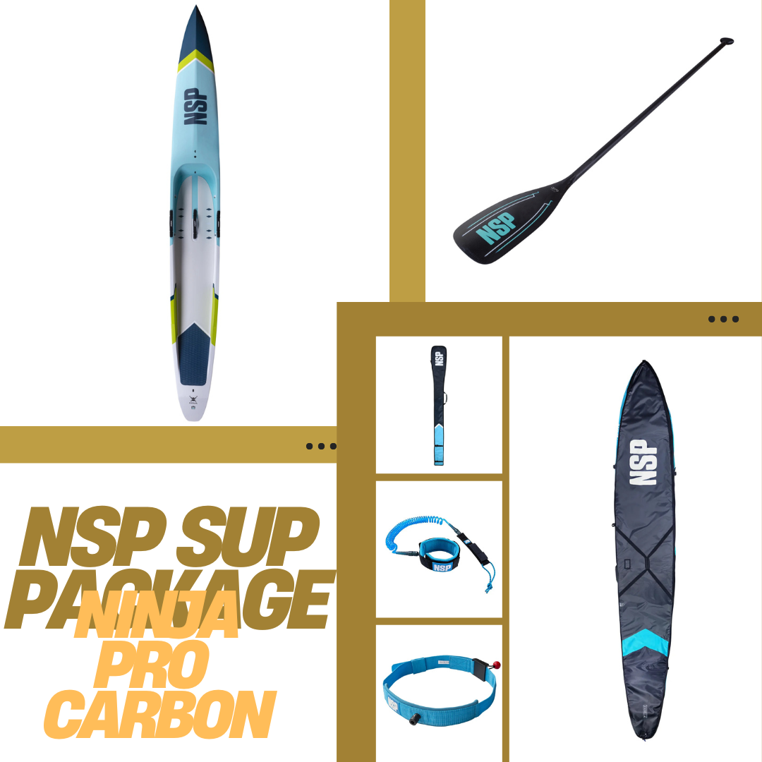 NSP SUP PACKAGE - with Ninja Pro Carbon SUP board