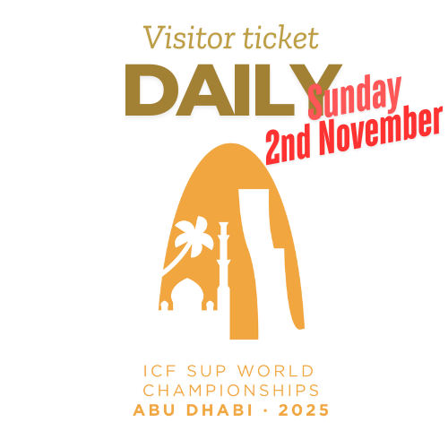 2025 ICF STAND UP PADDLING WORLD CHAMPIONSHIPS - Daily Visitor Tickets