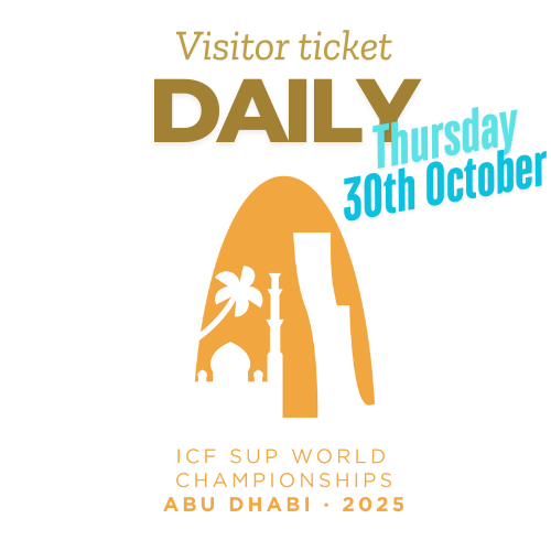 2025 ICF STAND UP PADDLING WORLD CHAMPIONSHIPS - Daily Visitor Tickets
