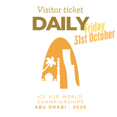 2025 ICF STAND UP PADDLING WORLD CHAMPIONSHIPS - Daily Visitor Tickets