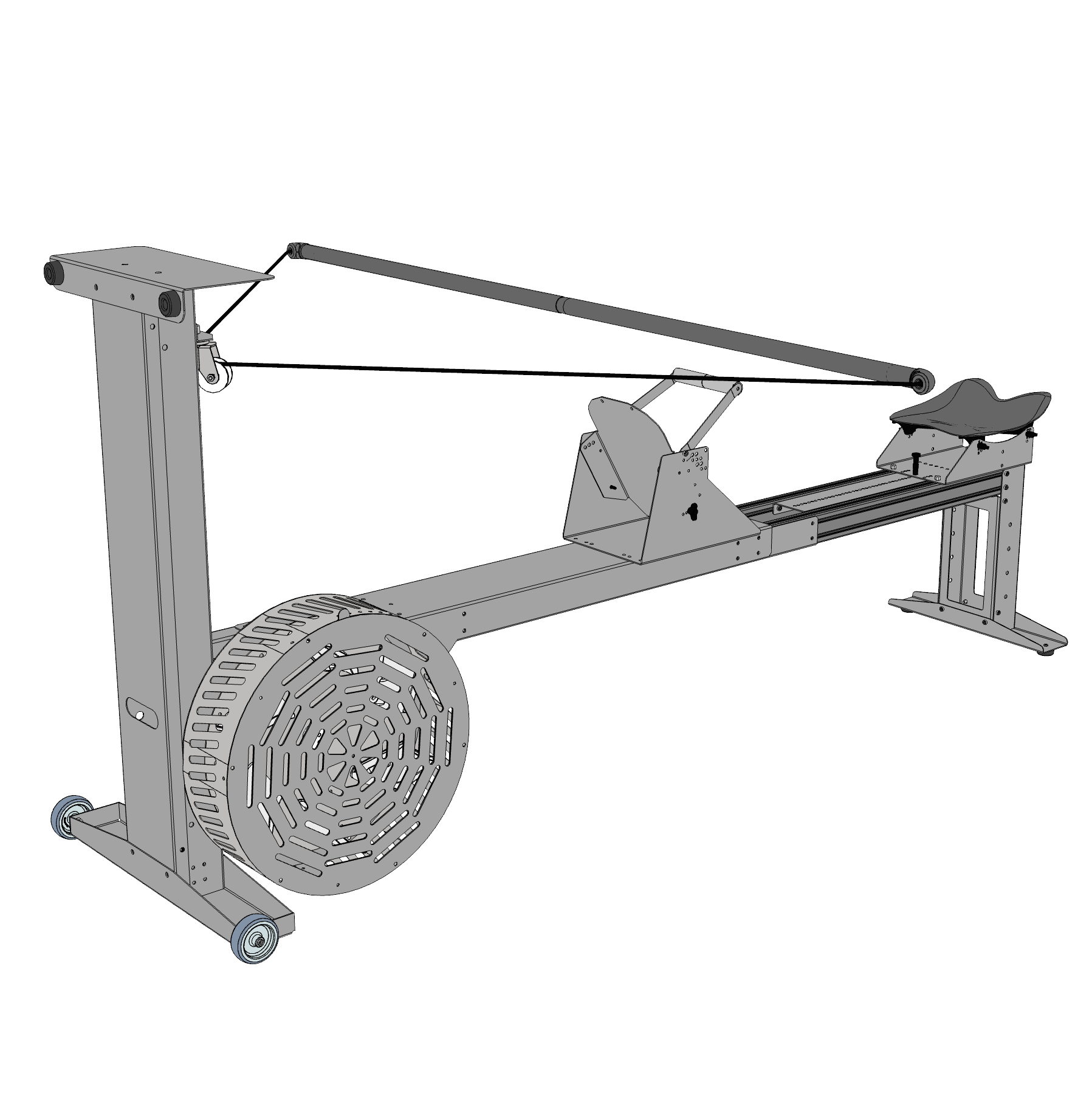 Old Danube kayak ergometer 2021