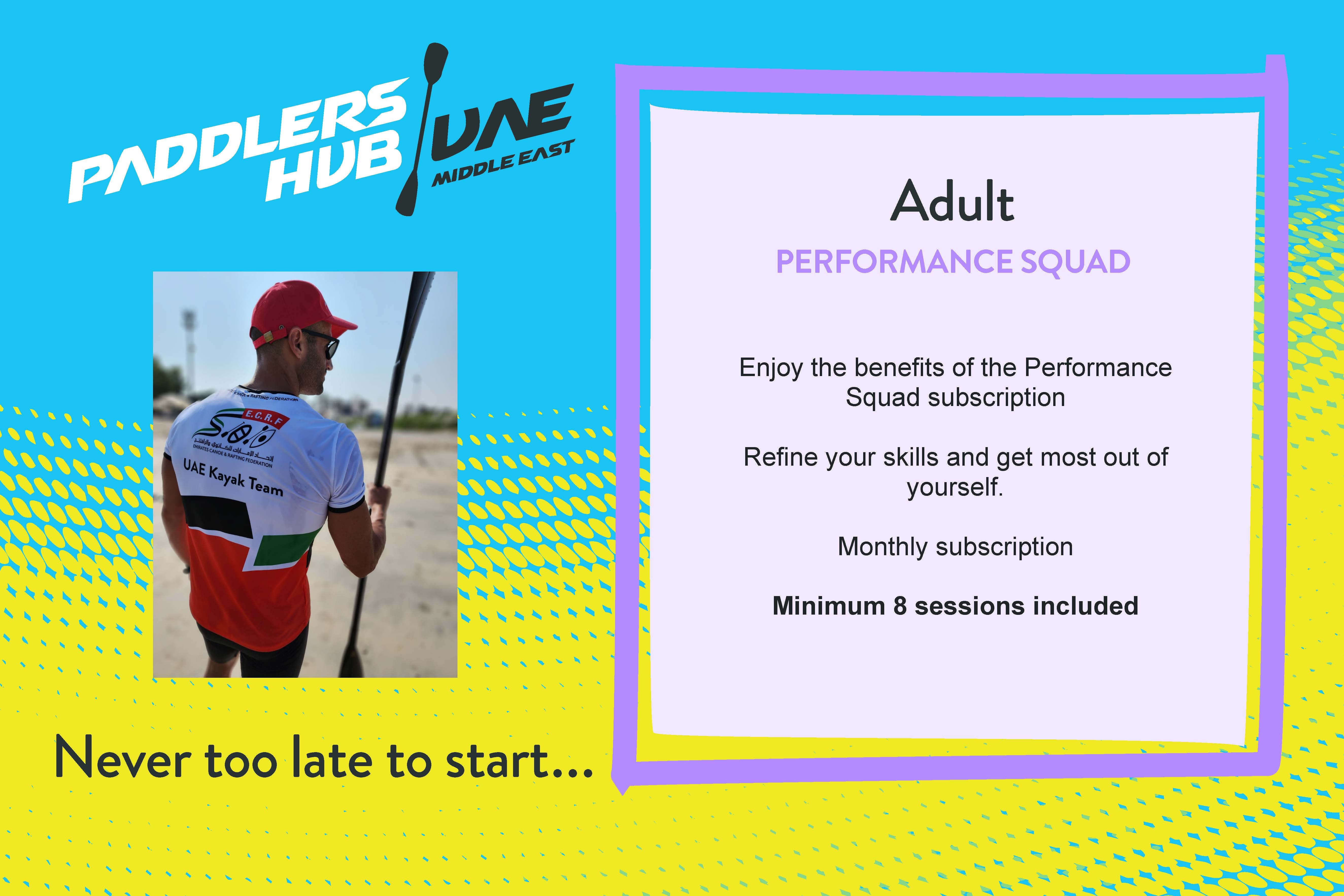 Performance Squad - Reoccurring Subscription (boats and equipment provided)