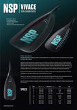 NSP SUP Paddle - Vivace 79 Carbon Fix