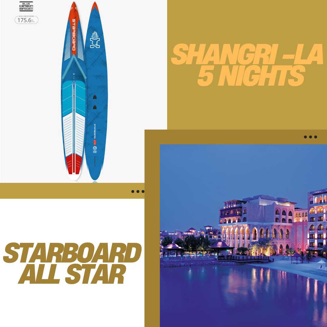 SUP2025 Starboard & Accomodation Package - Shangri-La (5 nights)