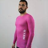 Nelo Long Sleeve: Fuchsia