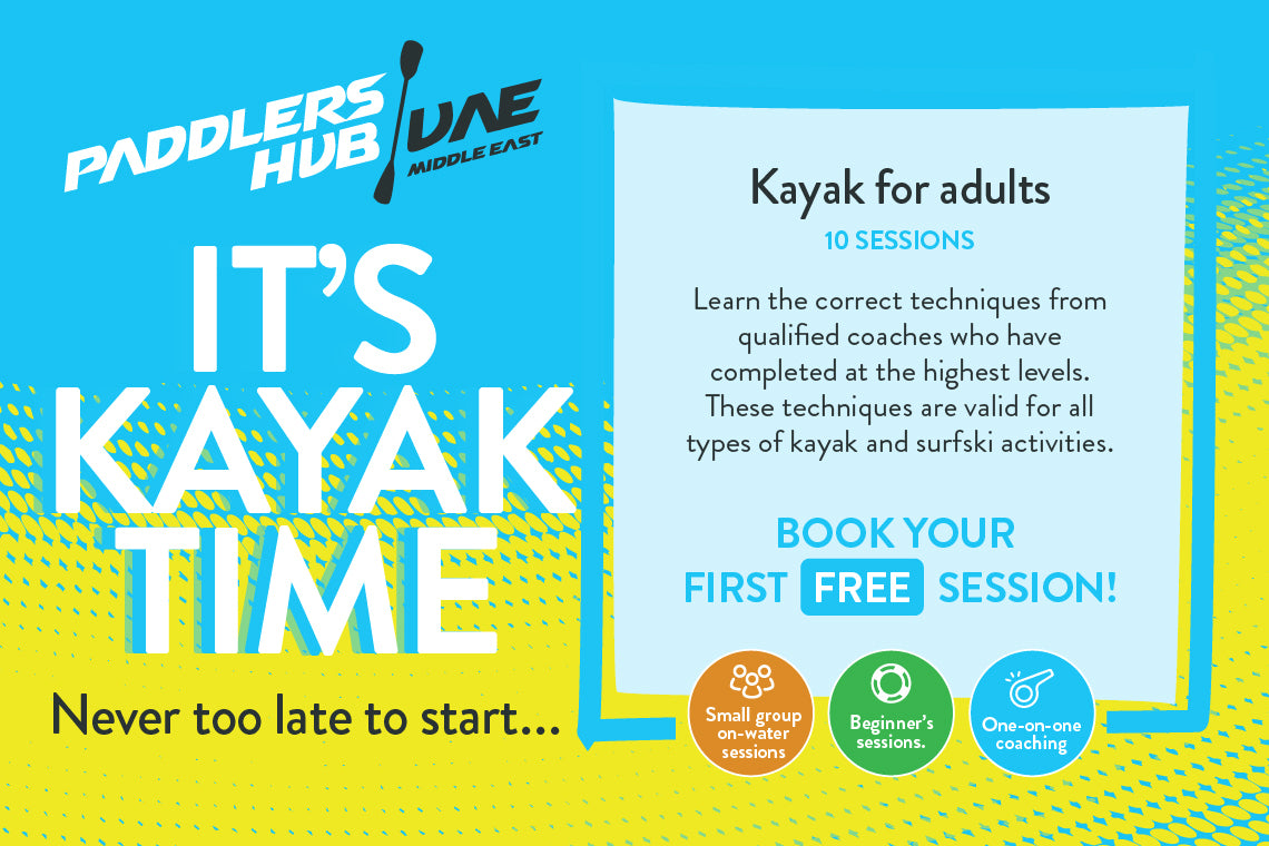 Kayak for adults - 10 sessions