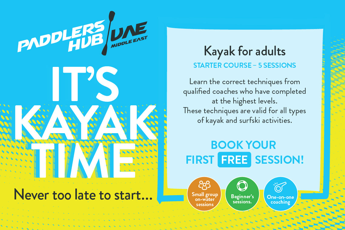 Kayak for adults - starter course / 5 sessions