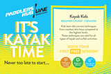 Kayak Kids - beginner course